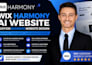 build wix harmony ai website custom wix harmony business website design